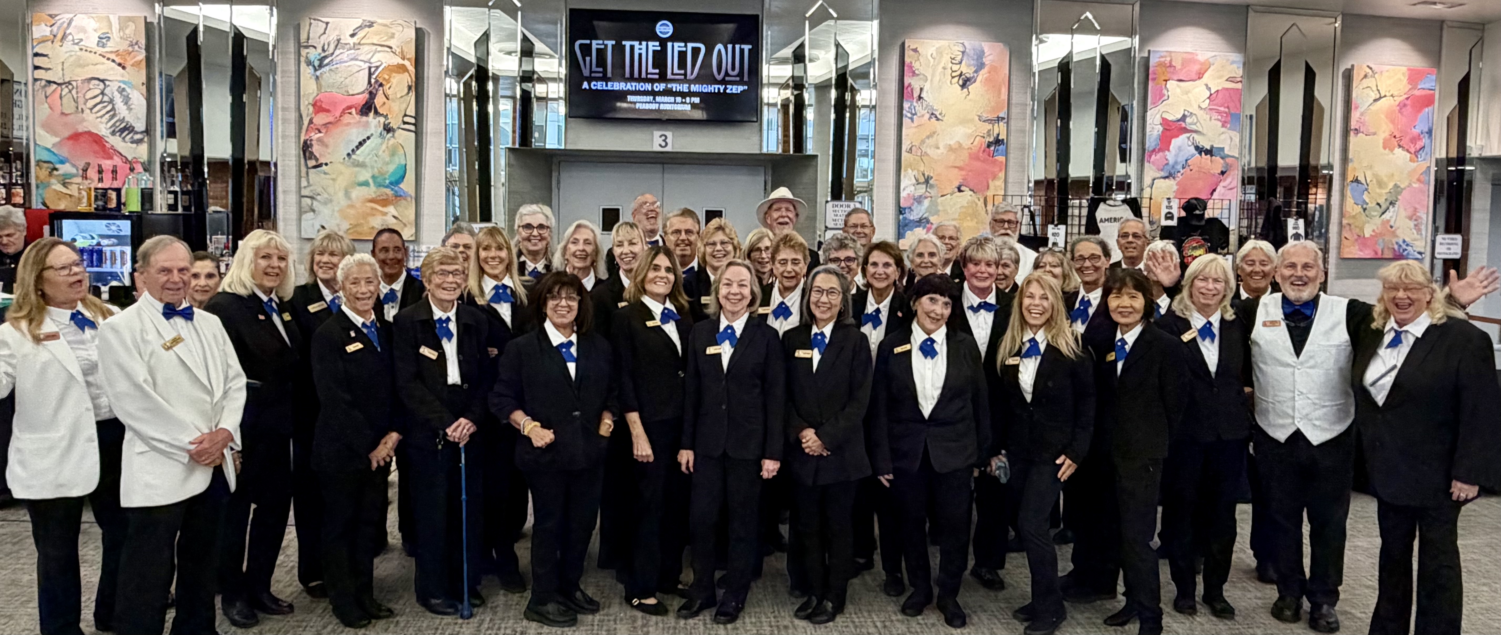 Volunteer Ushers at Peabody Auditorium